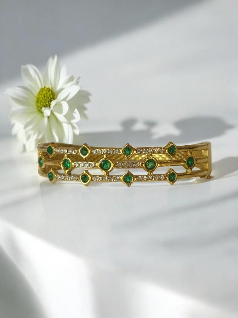 GREEN DIAMOND ISABEL BRACELET