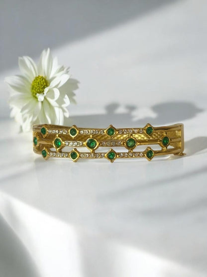 GREEN DIAMOND ISABEL BRACELET