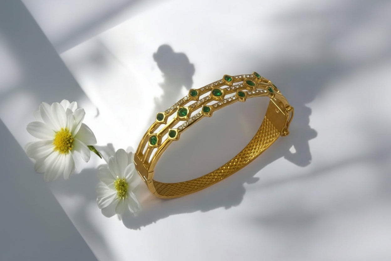 GREEN DIAMOND ISABEL BRACELET