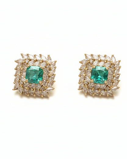 GREEN DIAMOND ISHEE NECKLACE SET