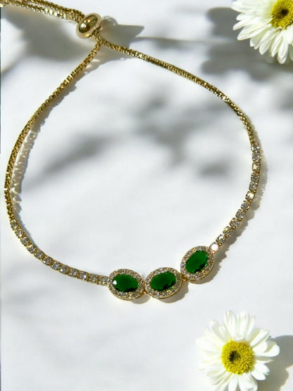 GREEN DIAMOND NEZER BRACELET