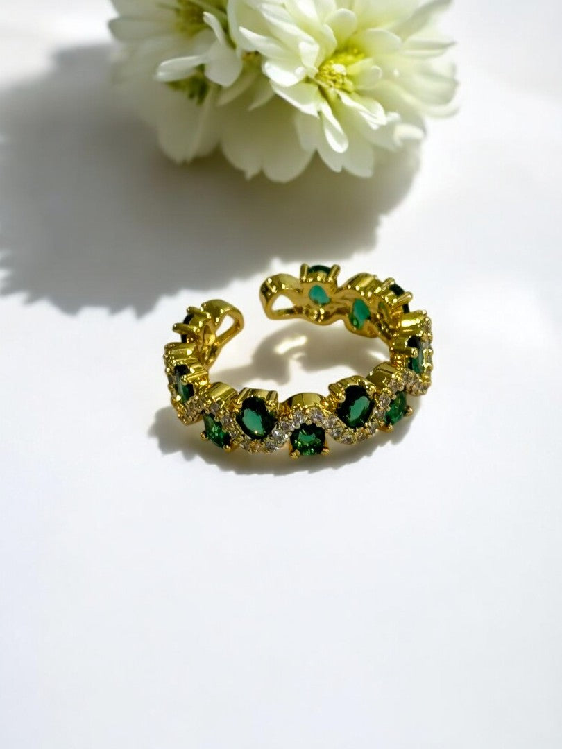 GREEN DIAMOND VALENTIN RING