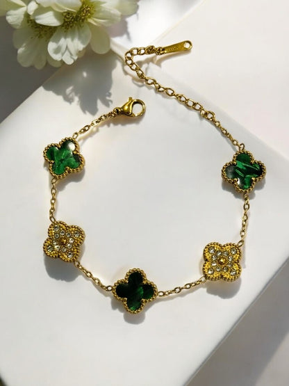 GREEN DIAMOND PAYTON BRACELET