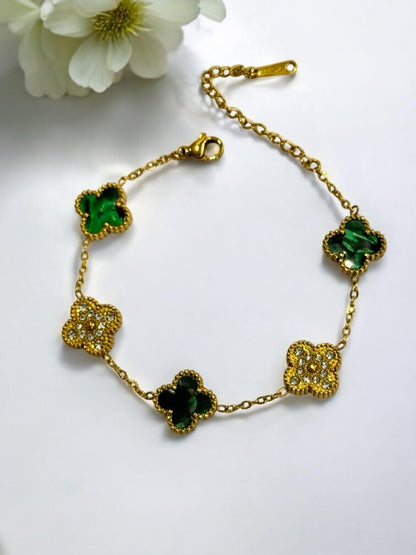 GREEN DIAMOND PAYTON BRACELET