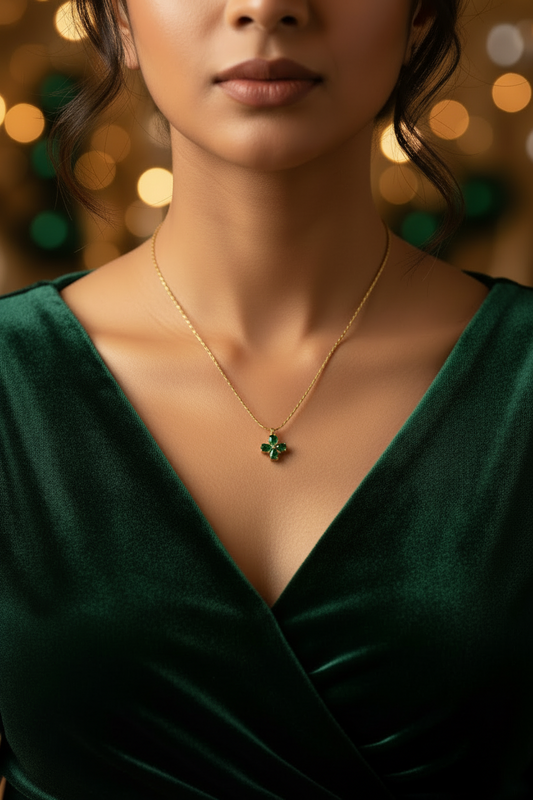 GREEN DIAMOND LIUKA NECKLACE