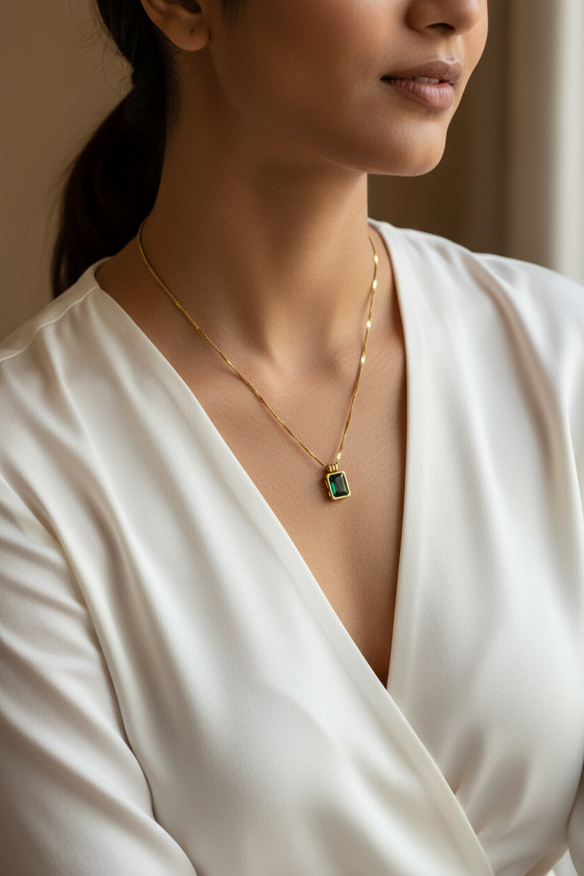 GREEN JOSIE NACKLACE