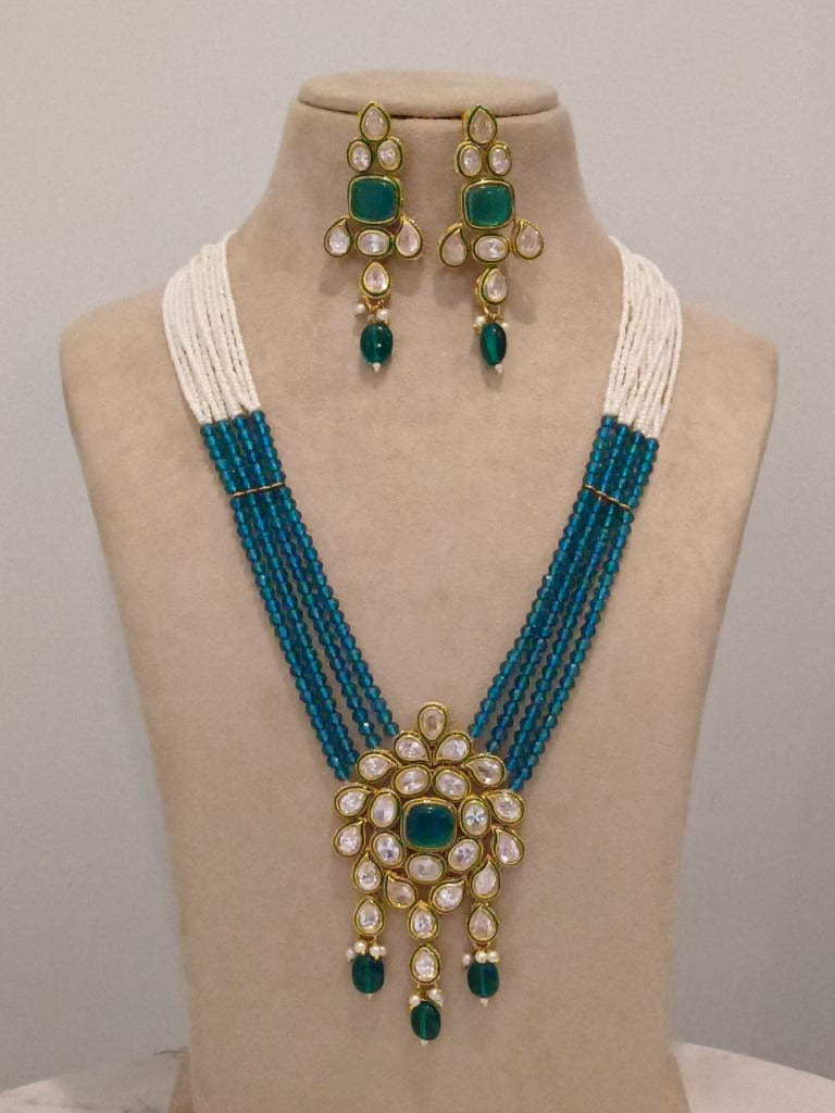 BLUE PARI JEWELLERY SET