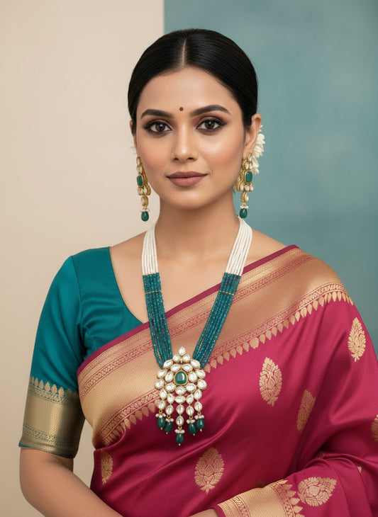 BLUE PARI JEWELLERY SET