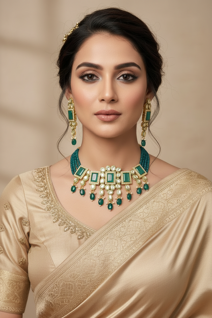 RAMA BLUE MOLLY JEWELLERY SET