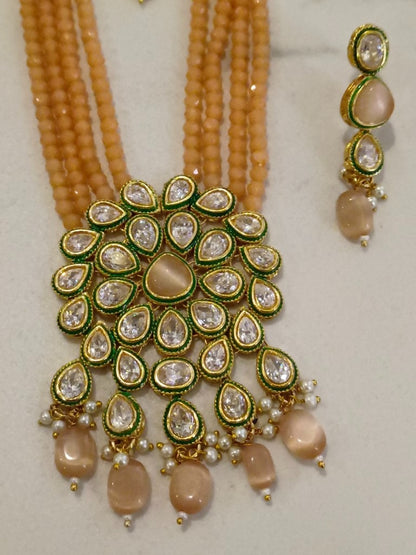 ORANGE PARI JEWELLERY SET