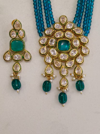 BLUE PARI JEWELLERY SET