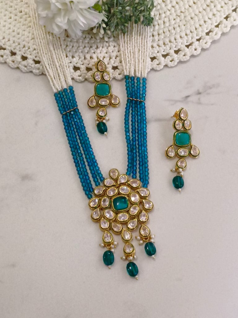 BLUE PARI JEWELLERY SET