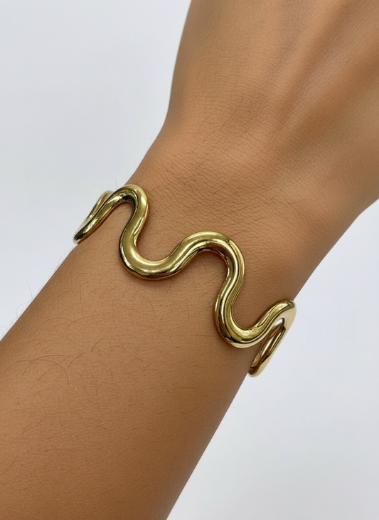 GOLDEN KALEB BRACELET (CUFF)