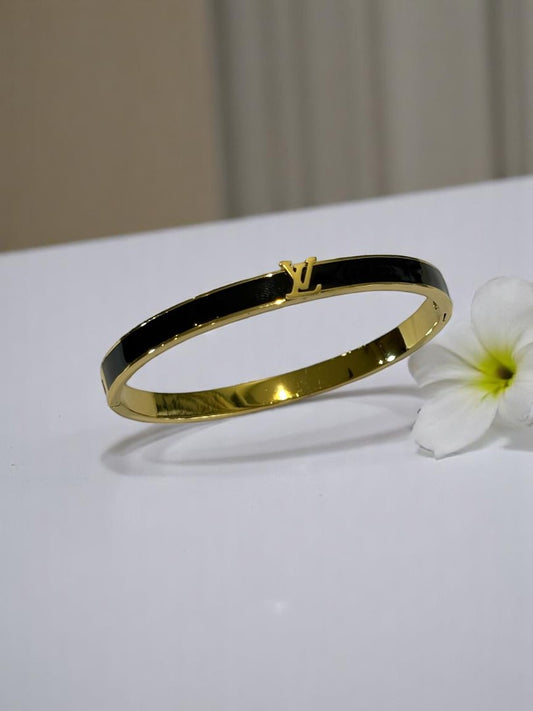 BLACK LV REGINA BRACELET