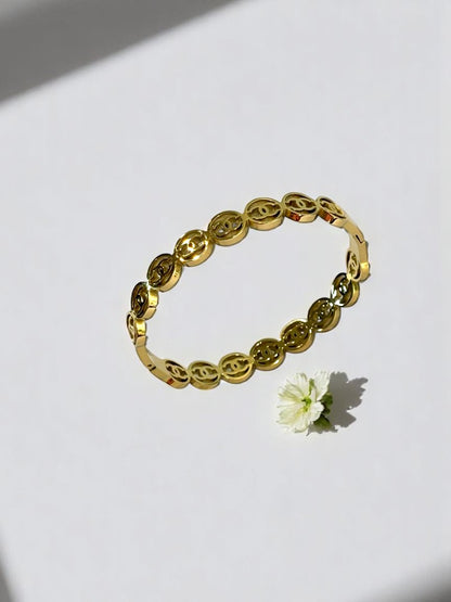GOLDEN CHANEL WARREN BRACELET