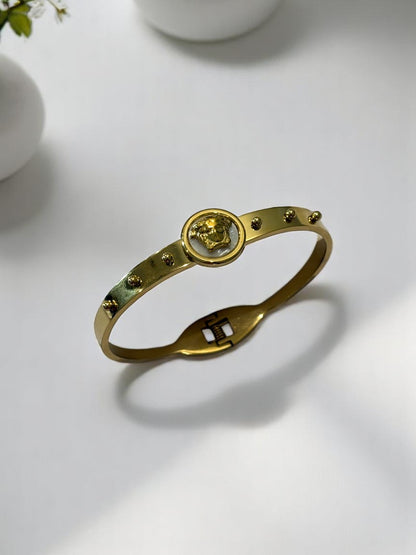 WHITE VERSACE STEVEN BRACELET