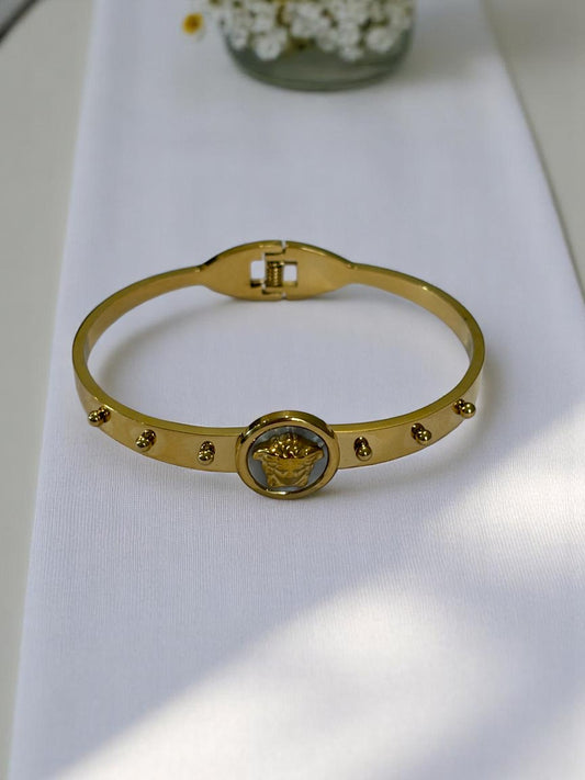 WHITE VERSACE STEVEN BRACELET