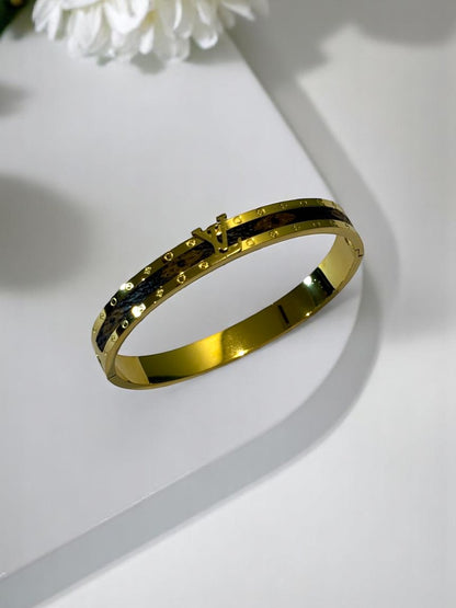 GOLDEN BROWN LV WALTER BRACELET