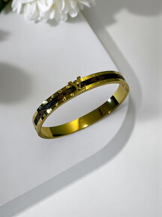 GOLDEN BROWN LV WALTER BRACELET