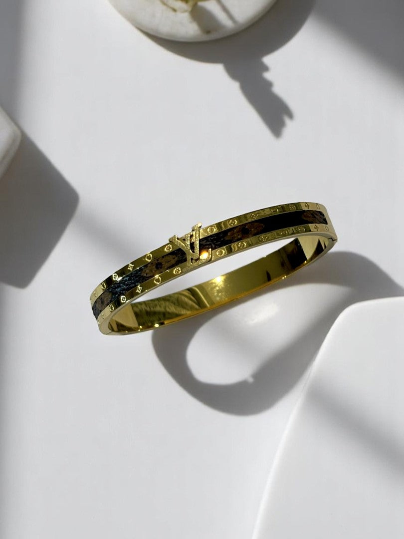 GOLDEN BROWN LV WALTER BRACELET