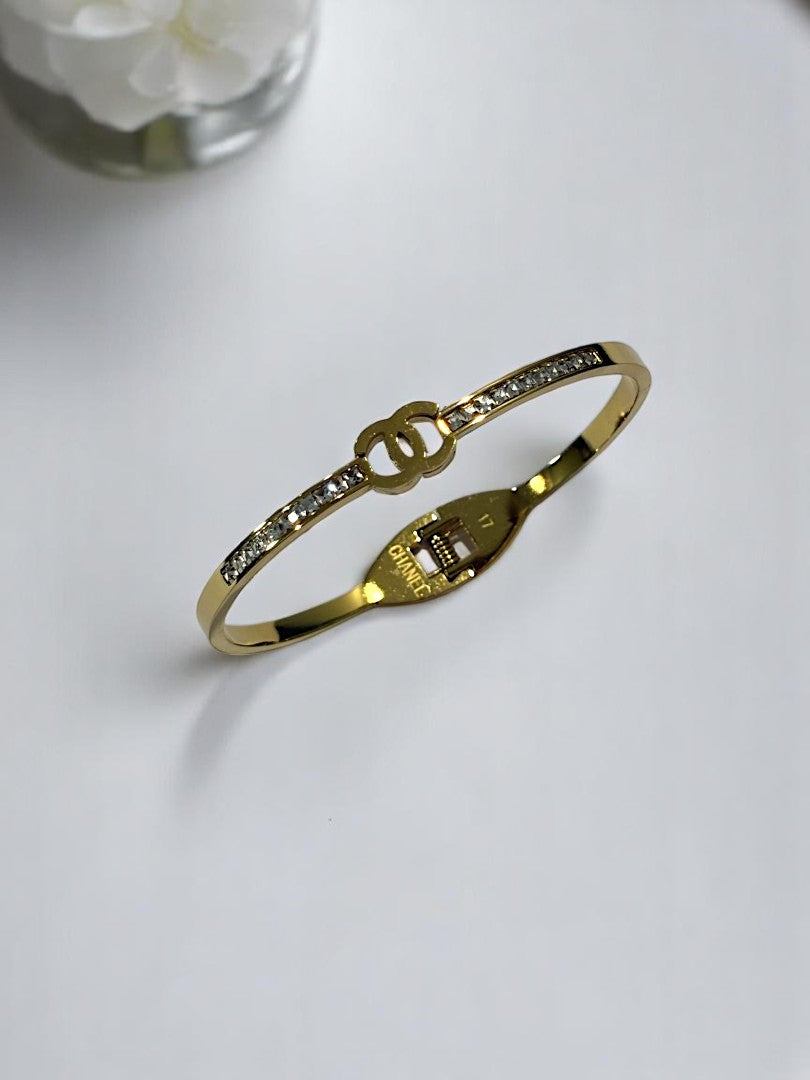 GOLDEN DIAMOND CHANEL CADE BRACELET