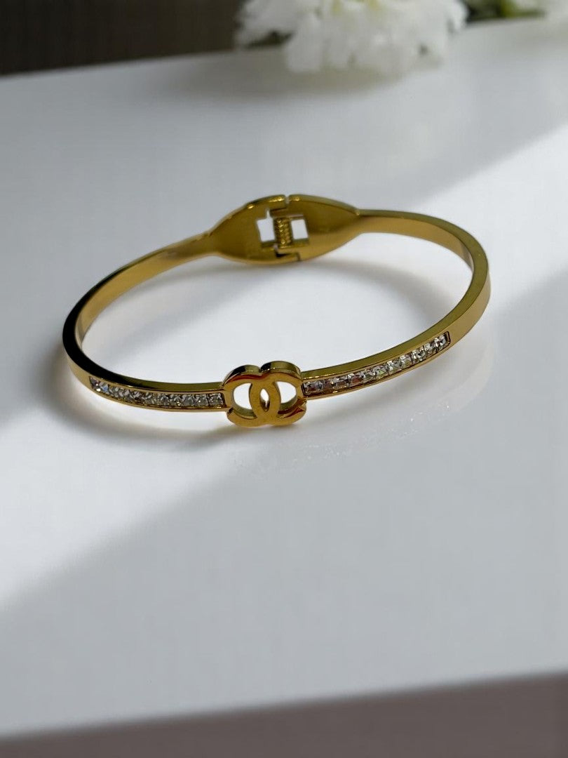 GOLDEN DIAMOND CHANEL CADE BRACELET