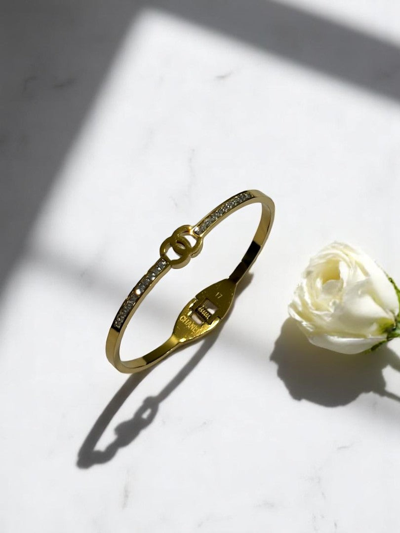 GOLDEN DIAMOND CHANEL CADE BRACELET