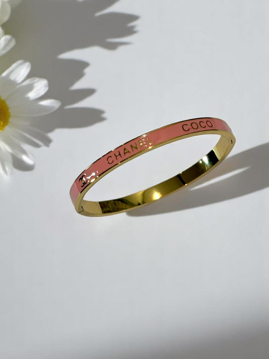 PINK CHANEL RONAN BRACELET