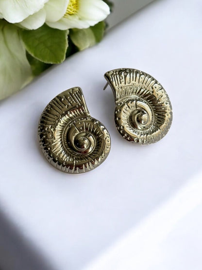 SILVER SNAIL JIYANSHI EARRINGS