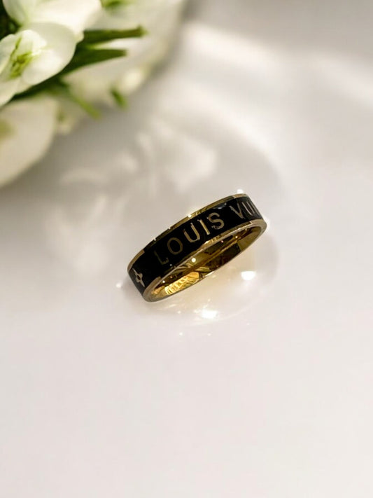 BLACK LV SOMI RING