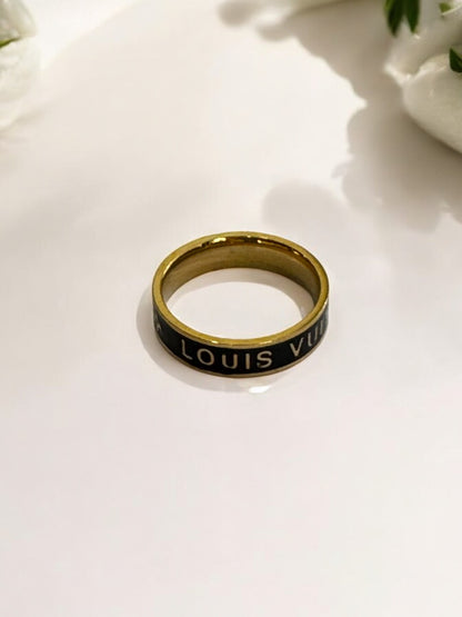 BLACK LV SOMI RING