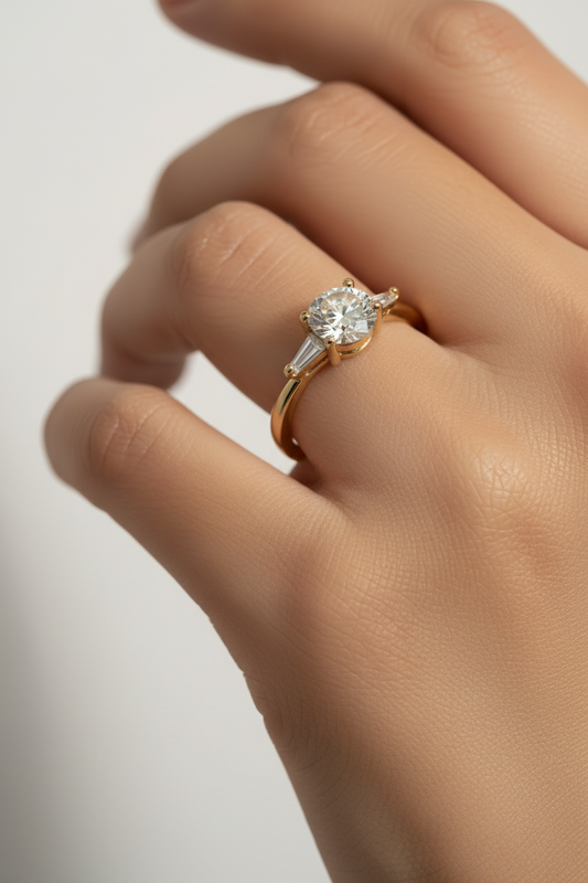 GOLD DIAMOND KRENIE RING