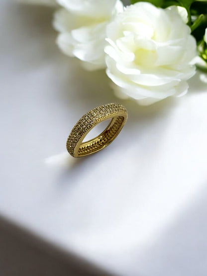 GOLDEN DIAMOND KIMBERLY RING