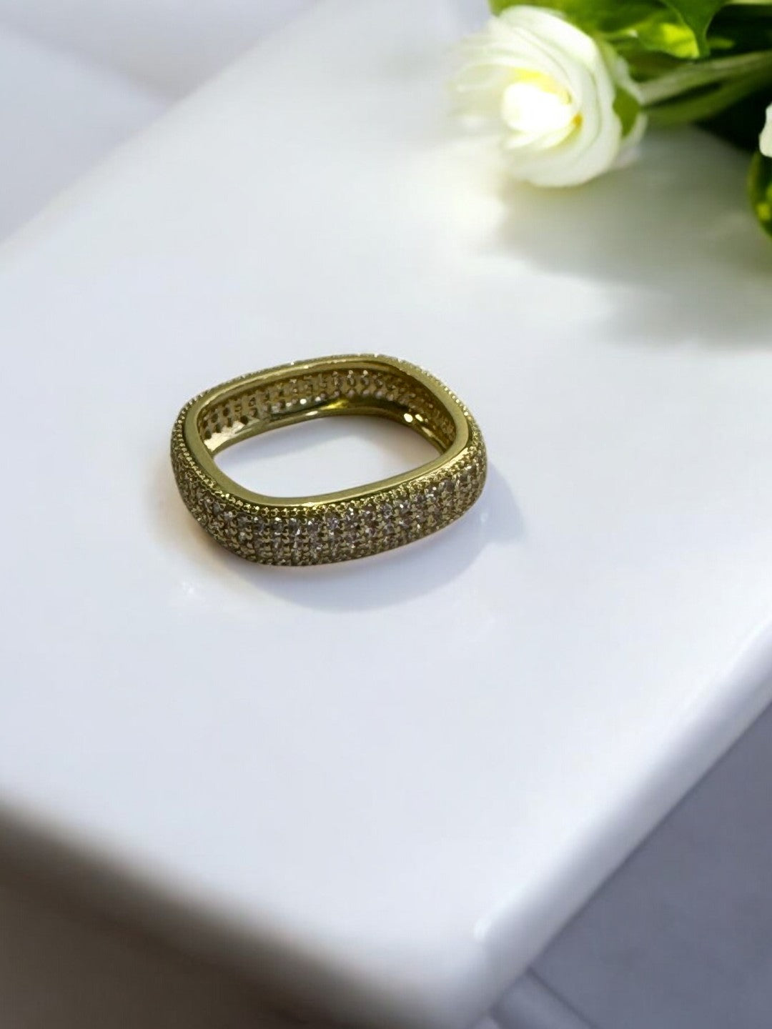 GOLDEN DIAMOND KIMBERLY RING