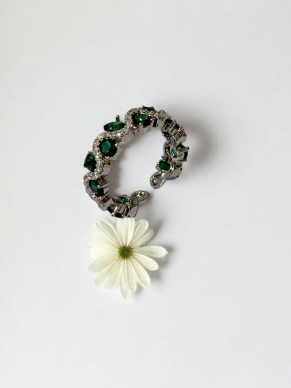 GREEN DIAMOND EMMEY RING