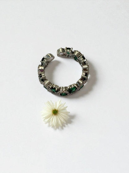 GREEN DIAMOND EMMEY RING