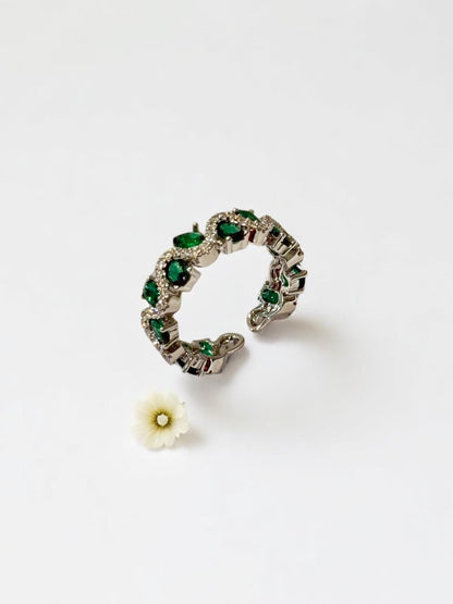 GREEN DIAMOND EMMEY RING
