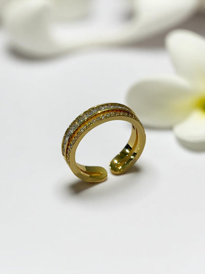 GOLDEN DIAMOND JHONEY RING
