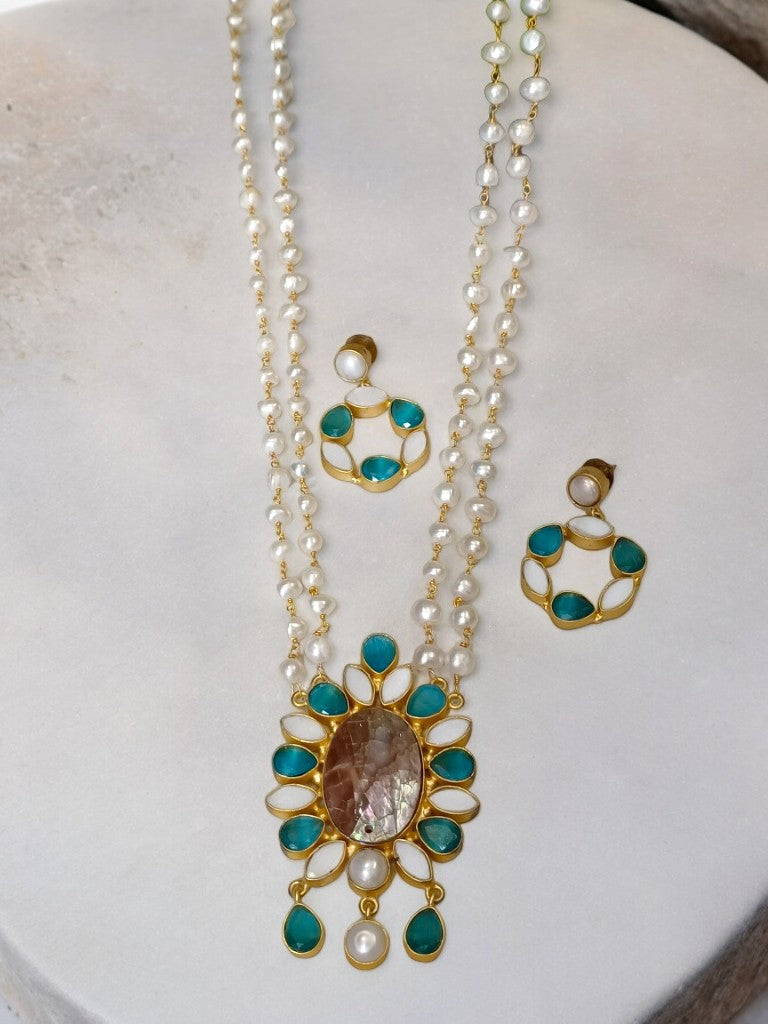 SKY AARYANA MALA JEWELLERY SET