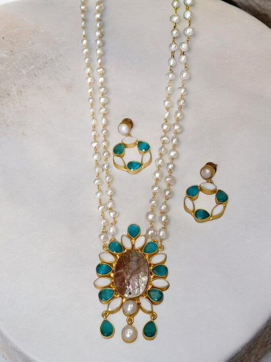 SKY AARYANA MALA JEWELLERY SET