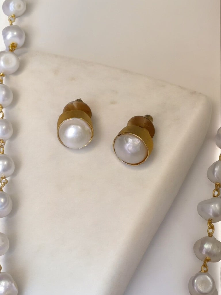 PEARL AASHI MALA JEWELLERY SET
