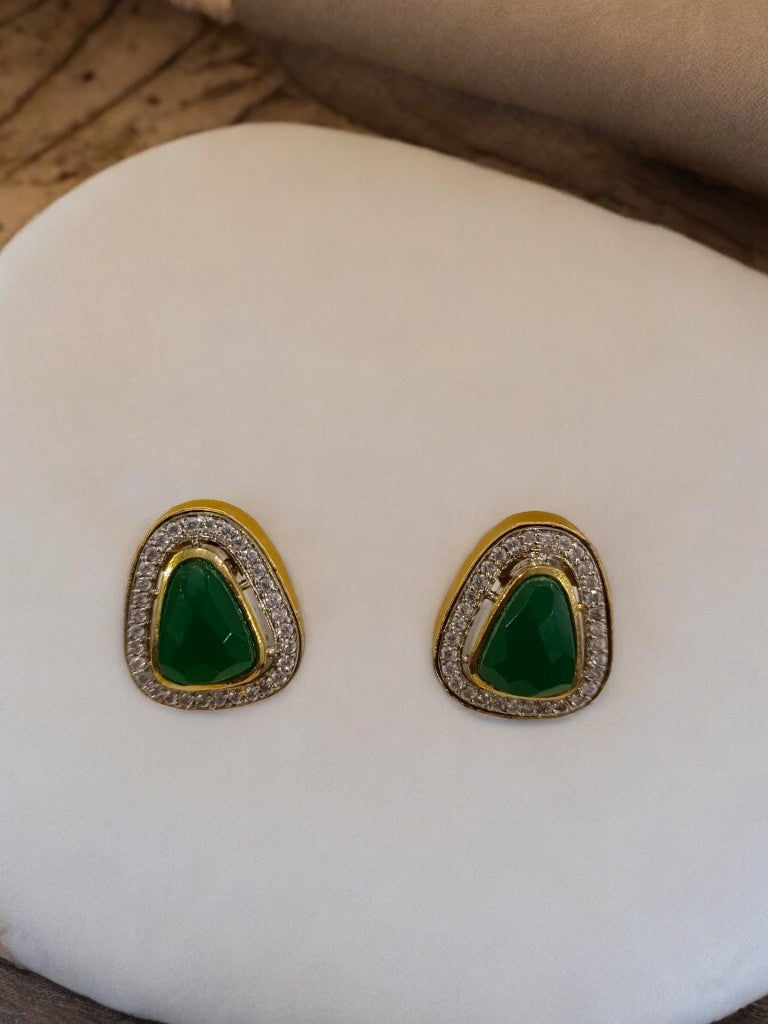 GREEN AKANKSHA JEWELLERY SET