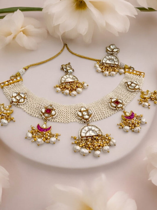 RUBY EVA JADAU JEWELLERY SET