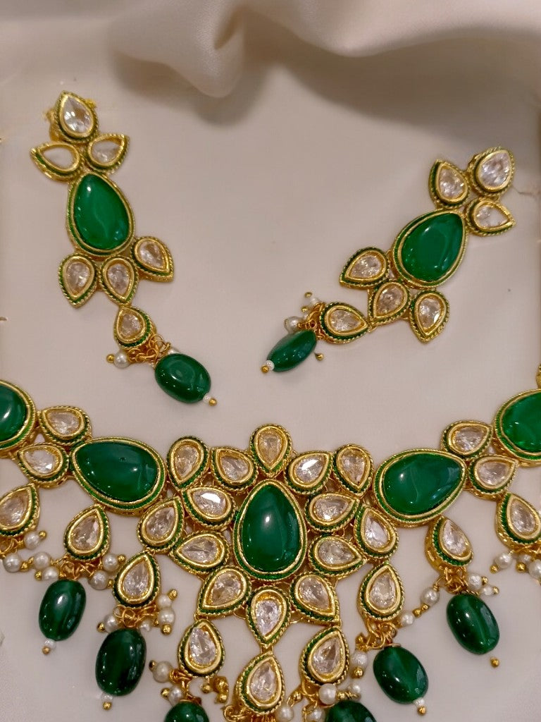 GREEN KEHLANI JEWELLERY SET