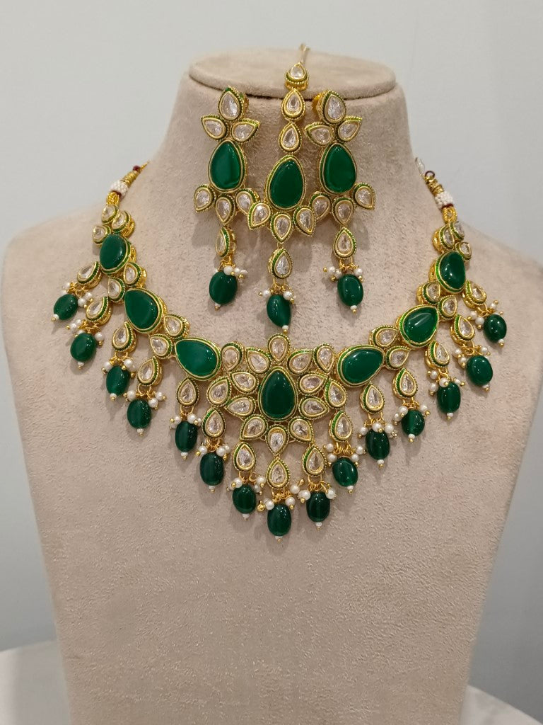 GREEN KEHLANI JEWELLERY SET