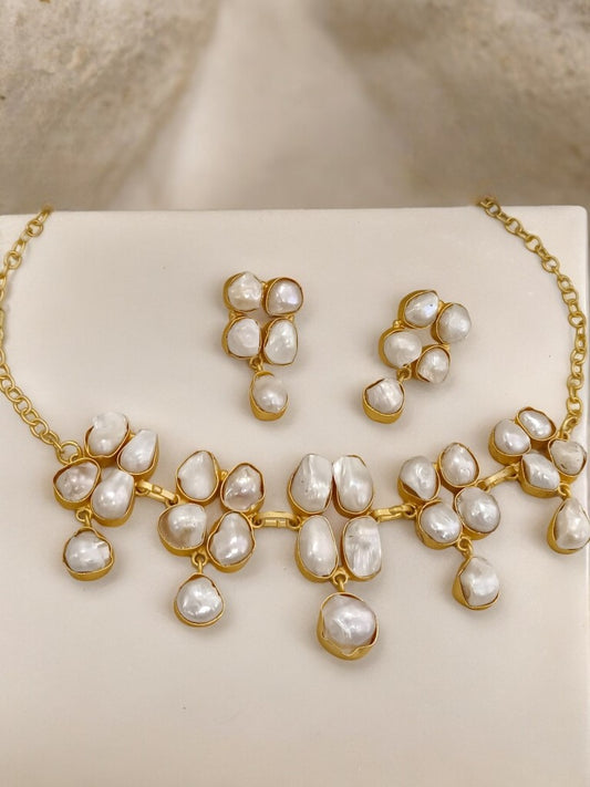 MOTHER OF PEARL TANIA JEWELLERY SET