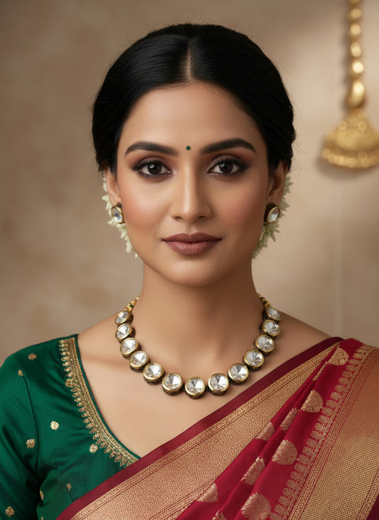 GOLDEN PRATIBHA JEWELLERY SET