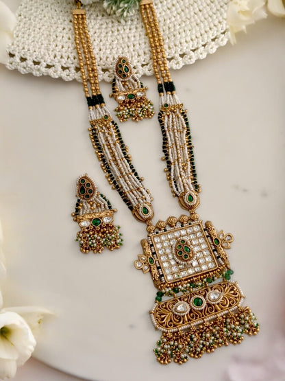 GREEN JIVITA JEWELLERY SET