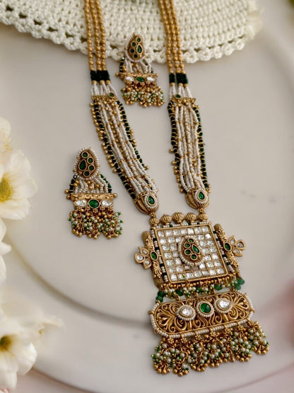 GREEN JIVITA JEWELLERY SET