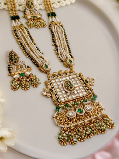 GREEN JIVITA JEWELLERY SET